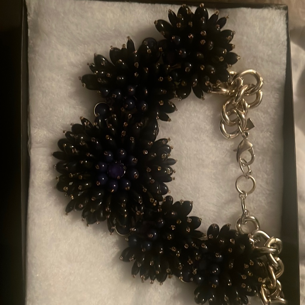 Stunning Navy And Gold Statement Piece.